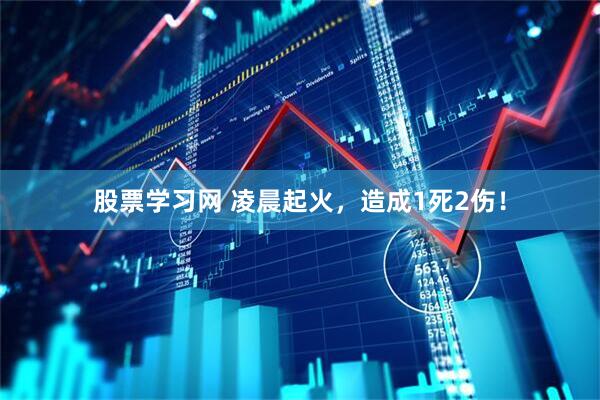 股票学习网 凌晨起火，造成1死2伤！